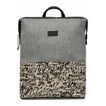 Bunte Taschen mit schönen Motiven und kreativen Designs - DOGO Slim Backpack - Fonts in Splash im DOGO Onlineshop bestellen!