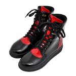 DOGO Future Boots - Dog in Stripes Red