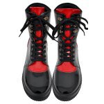 DOGO Future Boots - Dog in Stripes Red