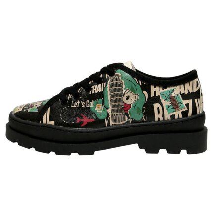 Bunte Sneaker mit schönen Motiven und kreativen Designs - Dogo Alessandra - Lets Go im DOGO Onlineshop bestellen!