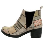 Bunte Boots mit schönen Motiven und kreativen...