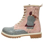 Bunte Boots mit schönen Motiven und kreativen...