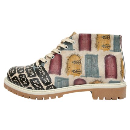 Bunte Boots mit schönen Motiven und kreativen Designs- Everyone Waits for Someone im DOGO Onlineshop bestellen!