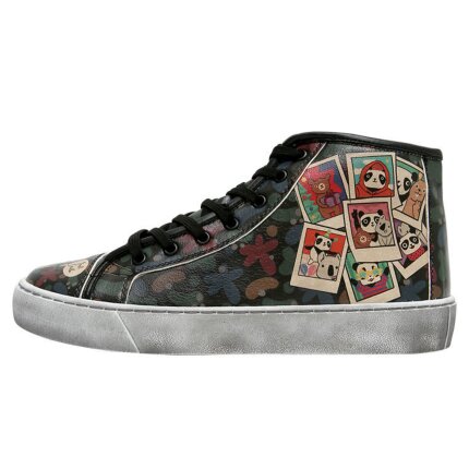 Bunte Sneaker mit schönen Motiven und kreativen Designs - Dogo Tyra - Just Smile im DOGO Onlineshop bestellen!