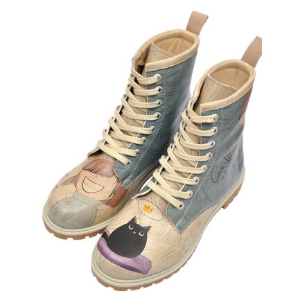 Bunte Boots mit schönen Motiven und kreativen Designs - Dogo Boots - Cat Mom im DOGO Onlineshop bestellen!