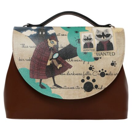 Bunte Taschen mit schönen Motiven und kreativen Designs - DOGO Handy - Criminal Raccoon im DOGO Onlineshop bestellen!