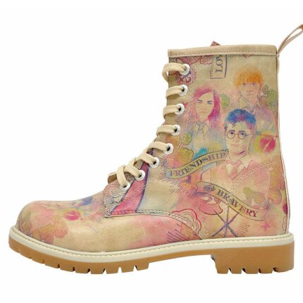 Bunte Boots mit schönen Motiven und kreativen Designs - Dogo Boots - Friendship And Bravery Harry Potter im DOGO Onlineshop bestellen!