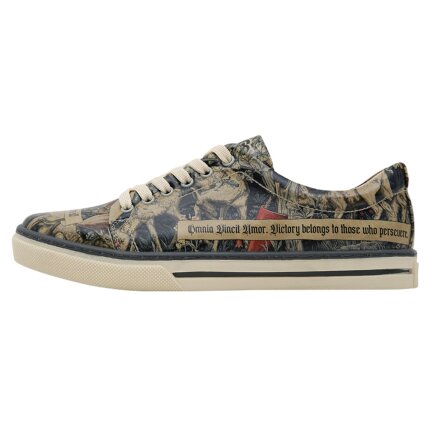 Bunte Sneaker mit schönen Motiven und kreativen Designs - Dogo Sneaker - Love Conquers All im DOGO Onlineshop bestellen!