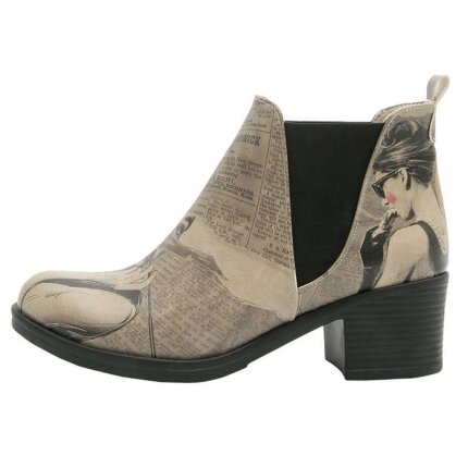 Bunte Boots mit schönen Motiven und kreativen Designs - DOGO Eve Boots - Go Back To Being Yourself im DOGO Onlineshop bestellen!