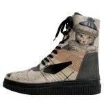 Bunte Sneaker Boots mit schönen Motiven und...