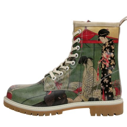 Bunte Boots mit schönen Motiven und kreativen Designs - Dogo Boots - Mornings in Tokyo im DOGO Onlineshop bestellen!