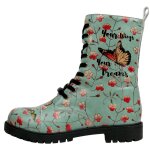 Bunte Boots mit schönen Motiven und kreativen...