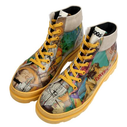 Bunte Boots mit schönen Motiven und kreativen Designs - DOGO Adriana - Ancient Tales Onlineshop bestellen!