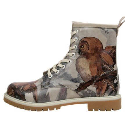 Bunte Boots mit schönen Motiven und kreativen Designs - Dogo Boots - Chatting on a Branch im DOGO Onlineshop bestellen!