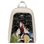 Bunte Taschen mit schönen Motiven und kreativen...