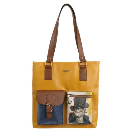 Bunte Taschen mit schönen Motiven und kreativen Designs - DOGO Multi Pocket Bag - Awesome im DOGO Onlineshop bestellen!