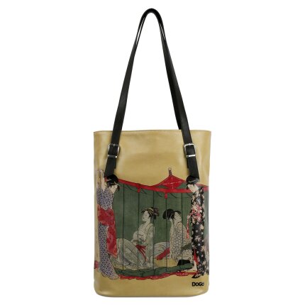 Bunte Taschen mit schönen Motiven und kreativen Designs - Dogo Tall Bag - Mornings in Tokyo im DOGO Onlineshop bestellen!