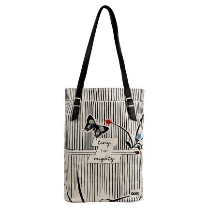 Bunte Taschen mit schönen Motiven und kreativen Designs - Dogo Tall Bag - Tiny But Mighty im DOGO Onlineshop bestellen!